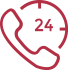 24 hr response icon